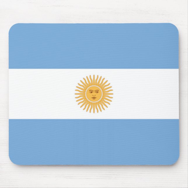 Tapis De Souris Drapeau Argentine (Devant)