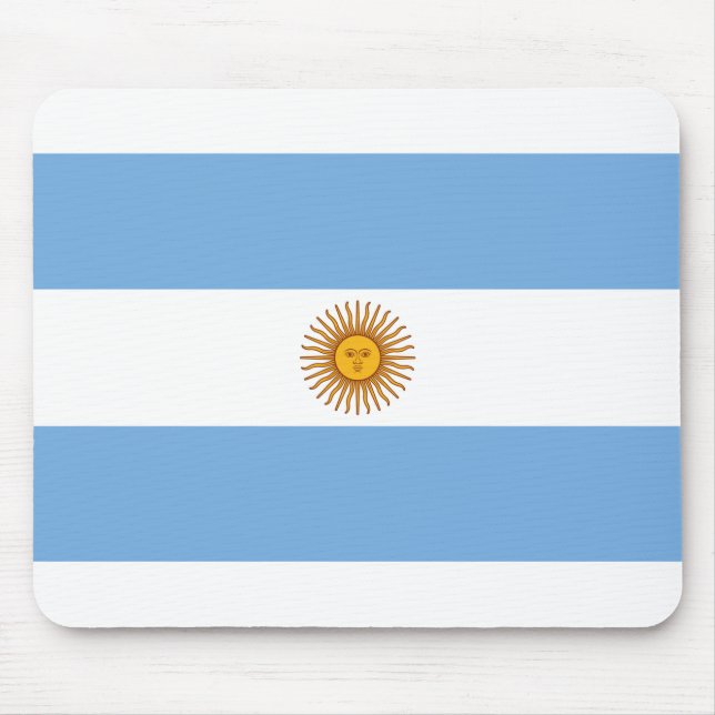 Tapis De Souris Drapeau Argentine (Devant)
