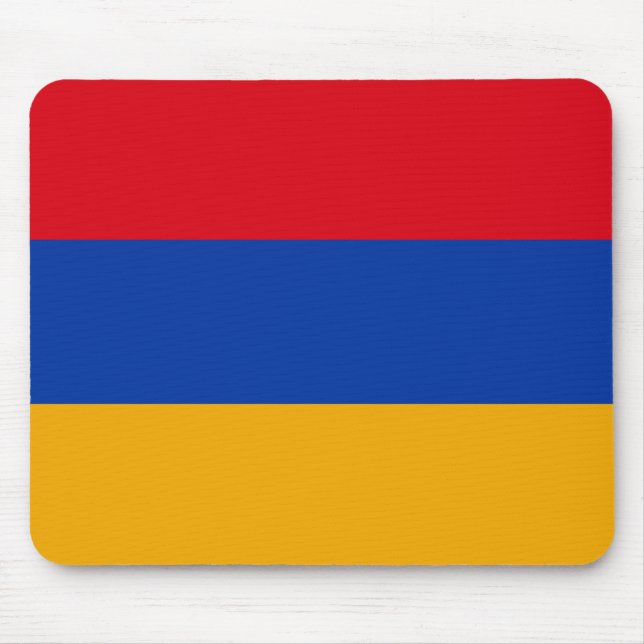 Tapis De Souris Drapeau arménien patriotique (Devant)