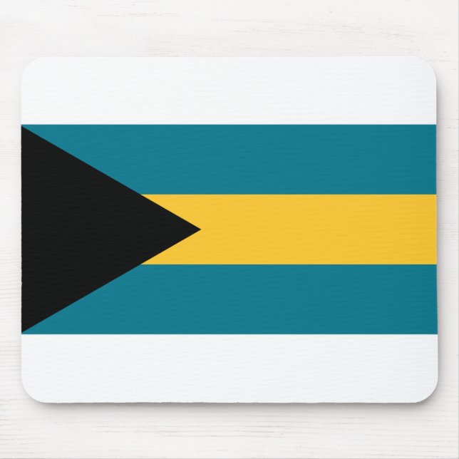 Tapis De Souris Drapeau Bahamas (Devant)