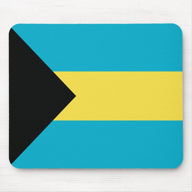 Tapis De Souris Drapeau bahamien (Devant)