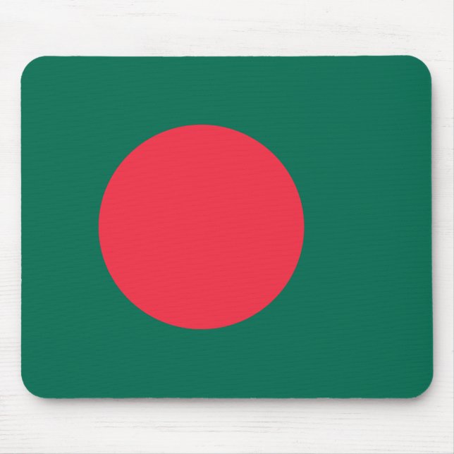 Tapis de souris drapeau bangladais patriotique (Devant)