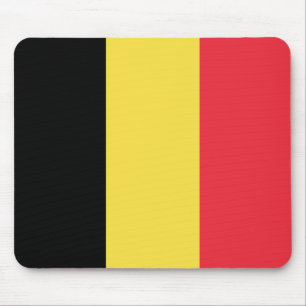 Tapis De Souris Drapeau belge