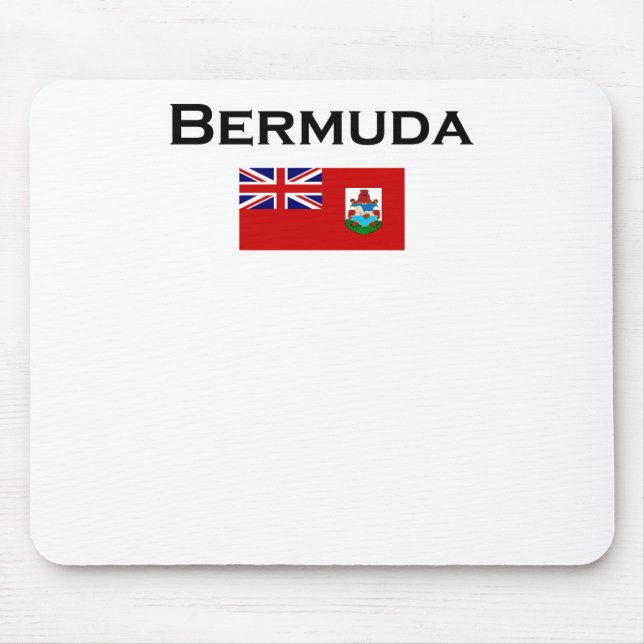 Tapis De Souris Drapeau Bermudes Couleur claire (Devant)