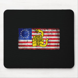 Tapis De Souris Drapeau Betsy Ross Ne Marchez Pas Patriotique Sur 