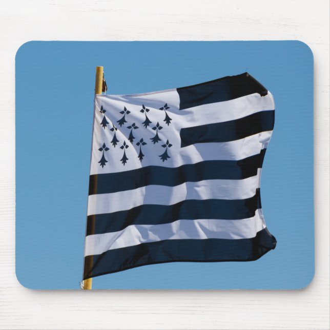 Tapis De Souris Drapeau breton (Devant)