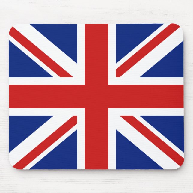 Tapis De Souris Drapeau britannique Mousepad (Devant)