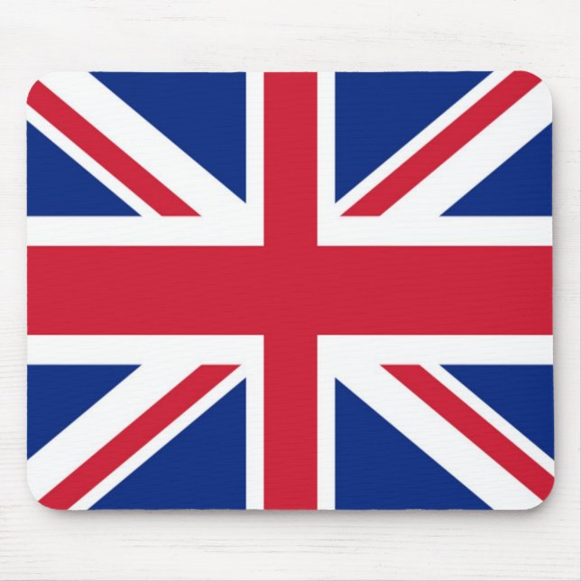 Tapis De Souris Drapeau britannique (Union Jack) Mousepad (Devant)