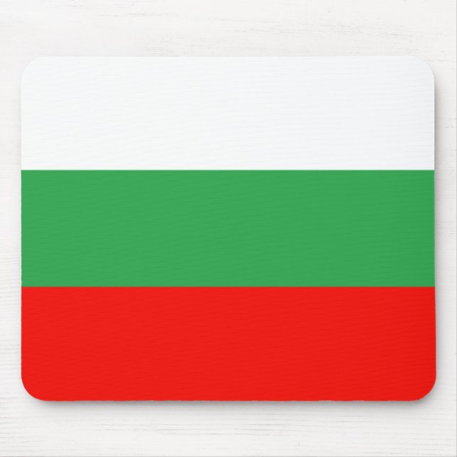 Tapis De Souris Drapeau Bulgarie (Devant)