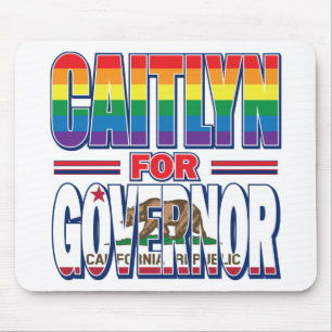 Tapis De Souris Drapeau Caitlyn pour GOV-Gay-Pride