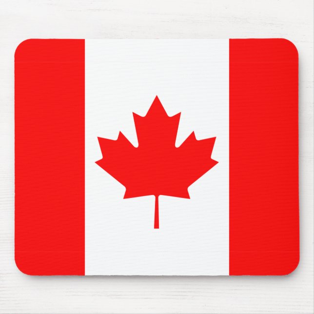 Tapis De Souris Drapeau Canada Mousepad (Devant)