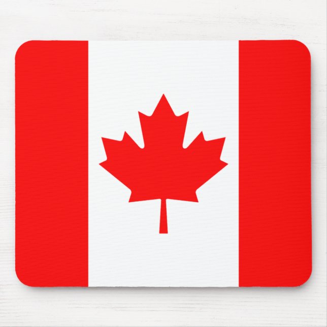 Tapis De Souris Drapeau Canada Mousepad (Devant)