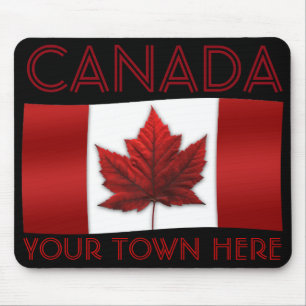 Tapis De Souris Drapeau Canada Mousepad Canada Maple Leaf Mousepad