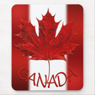 Tapis De Souris Drapeau Canada Mousepad Canada Maple Leaf Mousepad