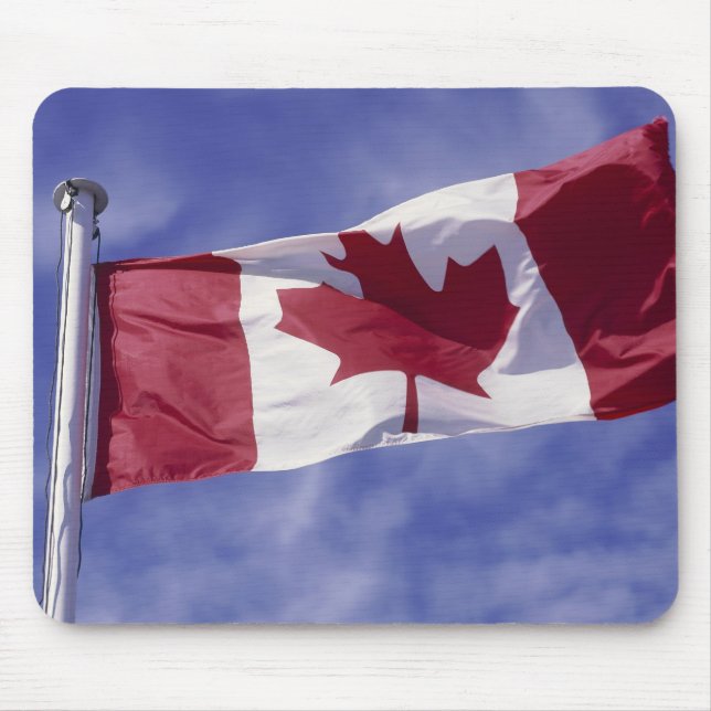 Tapis De Souris Drapeau canadien (Devant)