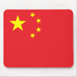 Tapis De Souris Drapeau chinois<br><div class="desc">Le drapeau national de la Chine.</div>