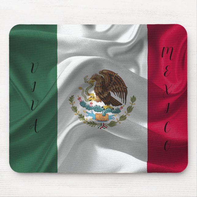 Tapis De Souris Drapeau cool Mexique (Devant)