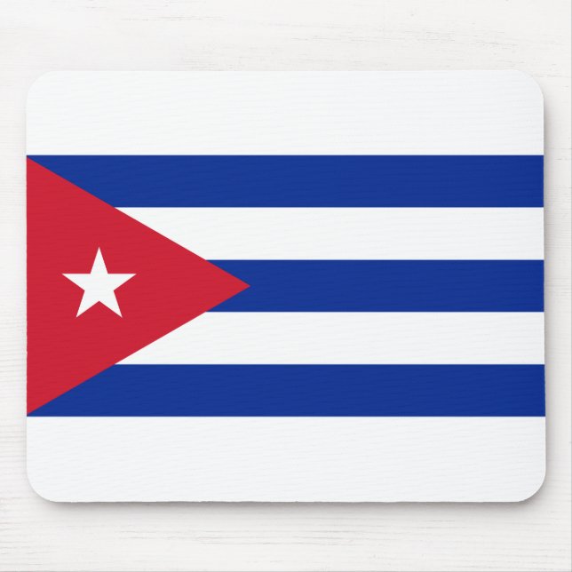Tapis De Souris Drapeau Cuba (Devant)