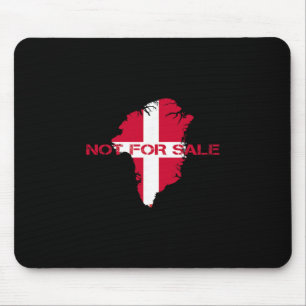Tapis De Souris Drapeau Danemark Le Groenland n'est pas à vendre A
