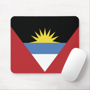 Tapis De Souris Drapeau d'Antigua-et-Barbuda