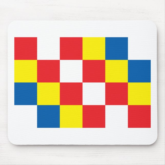 Tapis De Souris Drapeau d'Anvers (Devant)