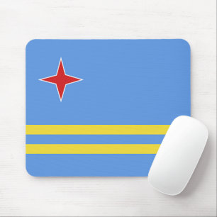 Tapis De Souris Drapeau d'Aruba