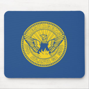 Tapis De Souris Drapeau d'Atlanta, Géorgie Souris Pad