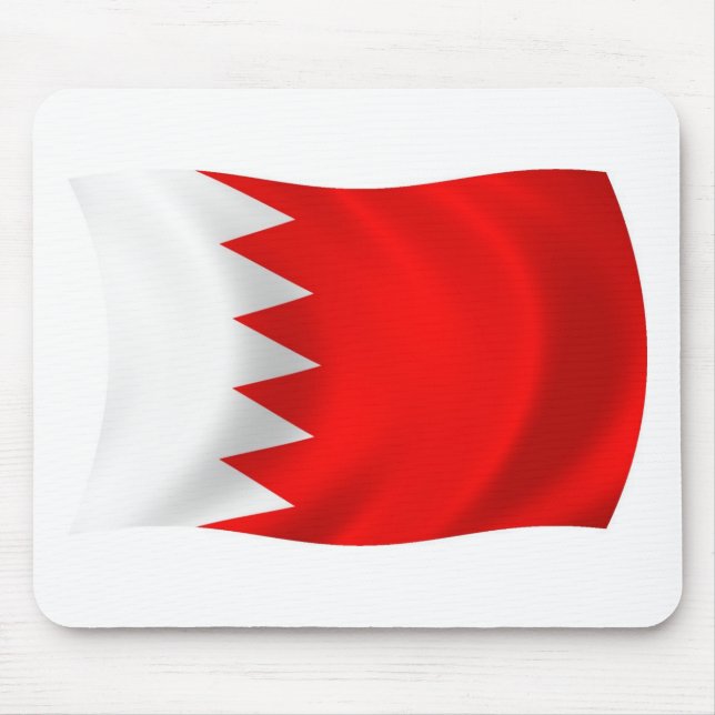 Tapis De Souris Drapeau de Bahreïn Mousepad (Devant)