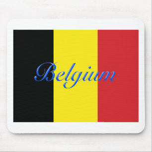 Tapis De Souris Drapeau de Belgique