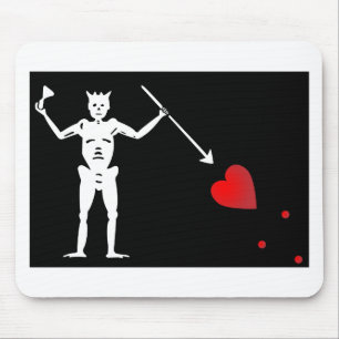 Tapis De Souris Drapeau de BlackBeards (Edouard enseignent)