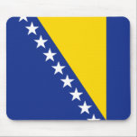 Tapis De Souris Drapeau de Bosnie-Herzégovine Mousepad<br><div class="desc">Cette mousepad est simplement composée du drapeau bosniaque. Une excellente façon de se rappeler de la Bosnie-Herzégovine quand à l'ordinateur.</div>