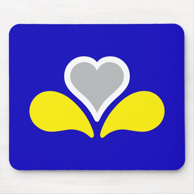 Tapis De Souris Drapeau de Bruxelles, Belgique Souris (Devant)