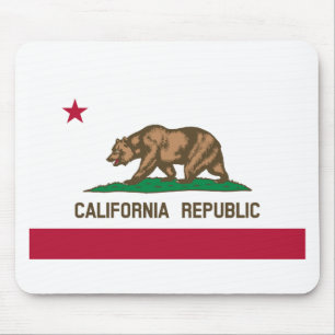 Tapis De Souris Drapeau de Californie