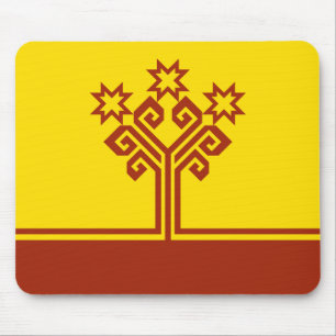 Tapis De Souris Drapeau de Chuvashia