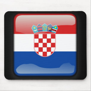 Tapis De Souris Drapeau de Croatie