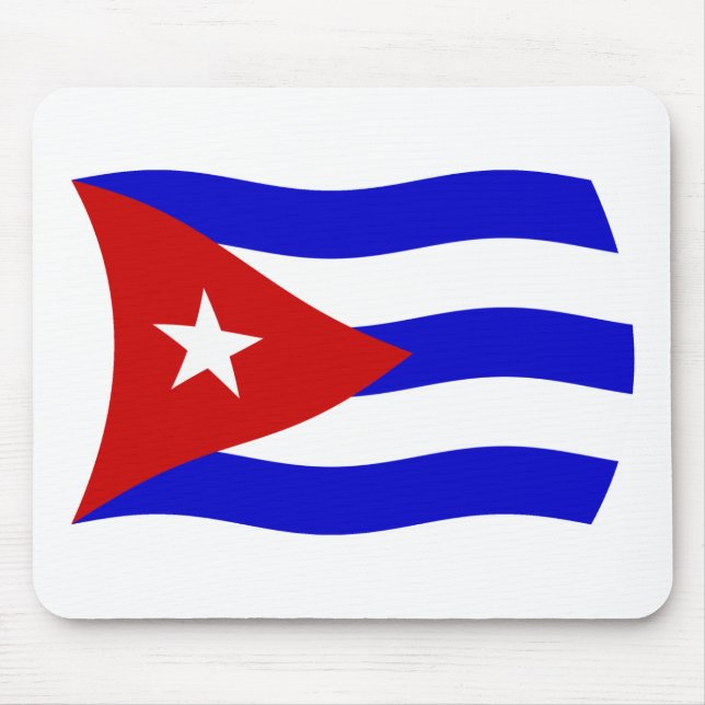 Tapis de souris Drapeau de Cuba (Devant)