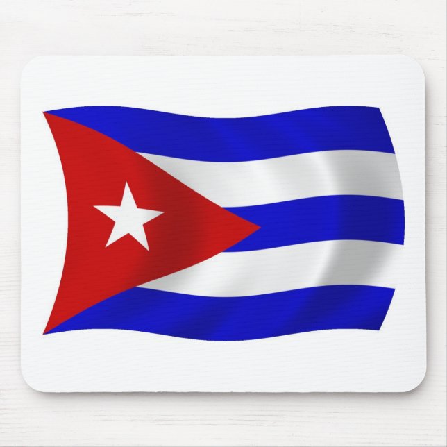 Tapis de souris Drapeau de Cuba (Devant)