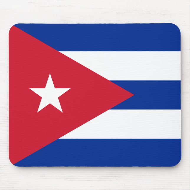 Tapis De Souris Drapeau de Cuba (Devant)