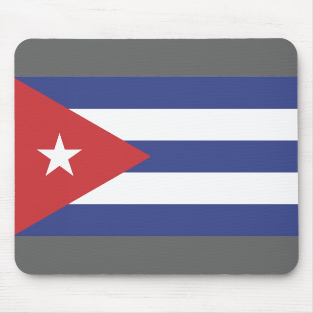 Tapis De Souris Drapeau de Cuba (Devant)