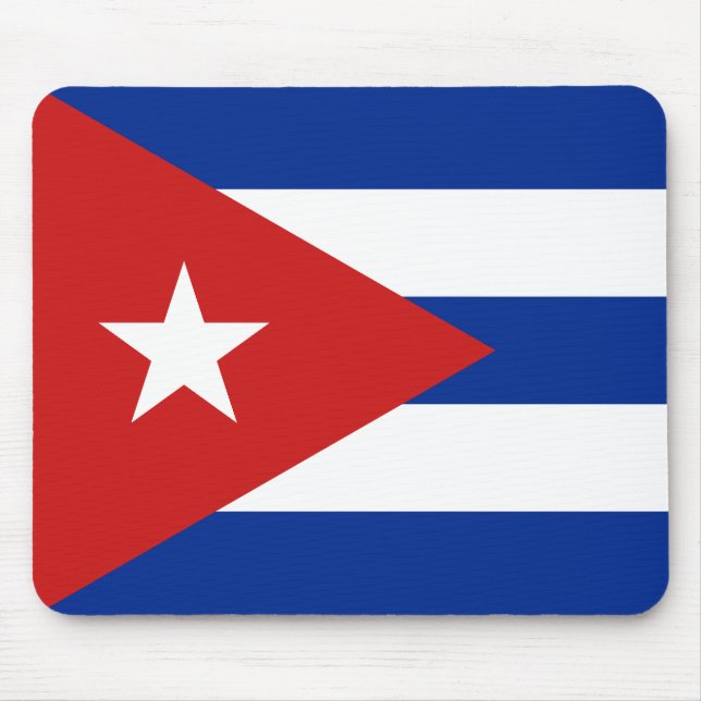 Tapis De Souris Drapeau de Cuba (Devant)