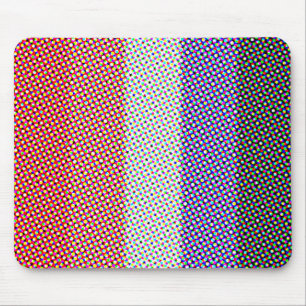 Tapis De Souris Drapeau de fierté Cupioromantique Abstrait Tripant