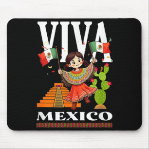 Tapis De Souris Drapeau de fierté mexicaine mexique racines patrim