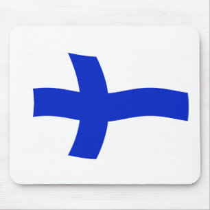 Tapis de souris Drapeau de Finlande