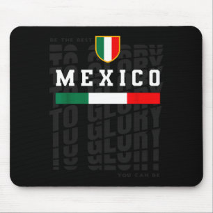 Tapis De Souris Drapeau de football de soccer du Mexique Maillot v