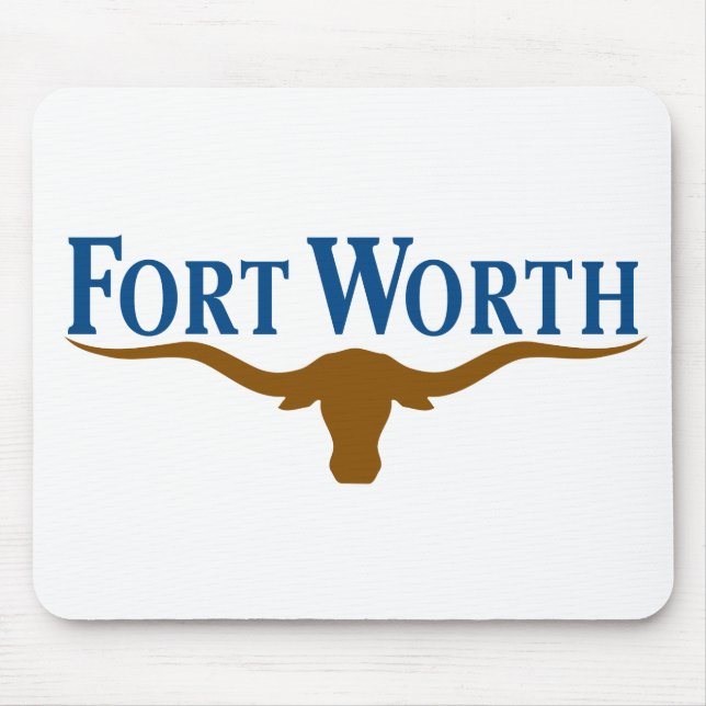Tapis De Souris Drapeau de Fort Worth (Texas) (Devant)