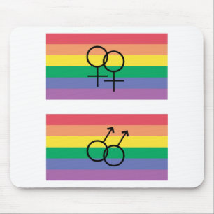 Tapis De Souris Drapeau de gay pride
