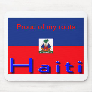 Tapis De Souris Drapeau de Haïti