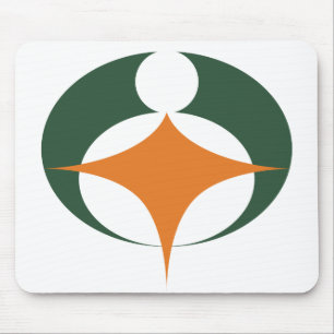 Tapis De Souris Drapeau de Koga, Shiga, Japon