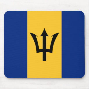 Tapis De Souris Drapeau de la Barbade