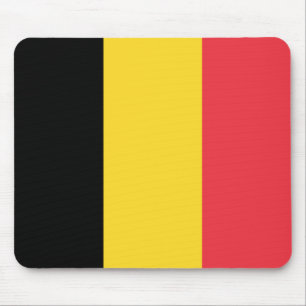 Tapis De Souris Drapeau de la Belgique